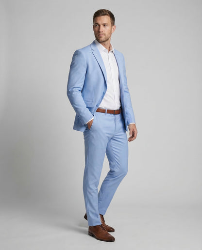 Conjunto de traje slim fit para hombre
