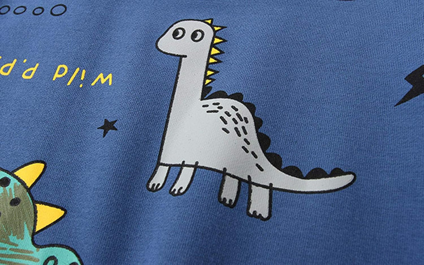 Conjunto para Niños: Conjunto de Ropa con Estampado de Dinosaurio