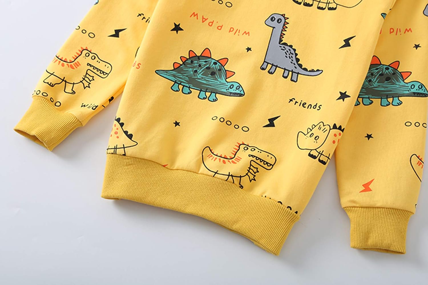 Conjunto para Niños: Conjunto de Ropa con Estampado de Dinosaurio