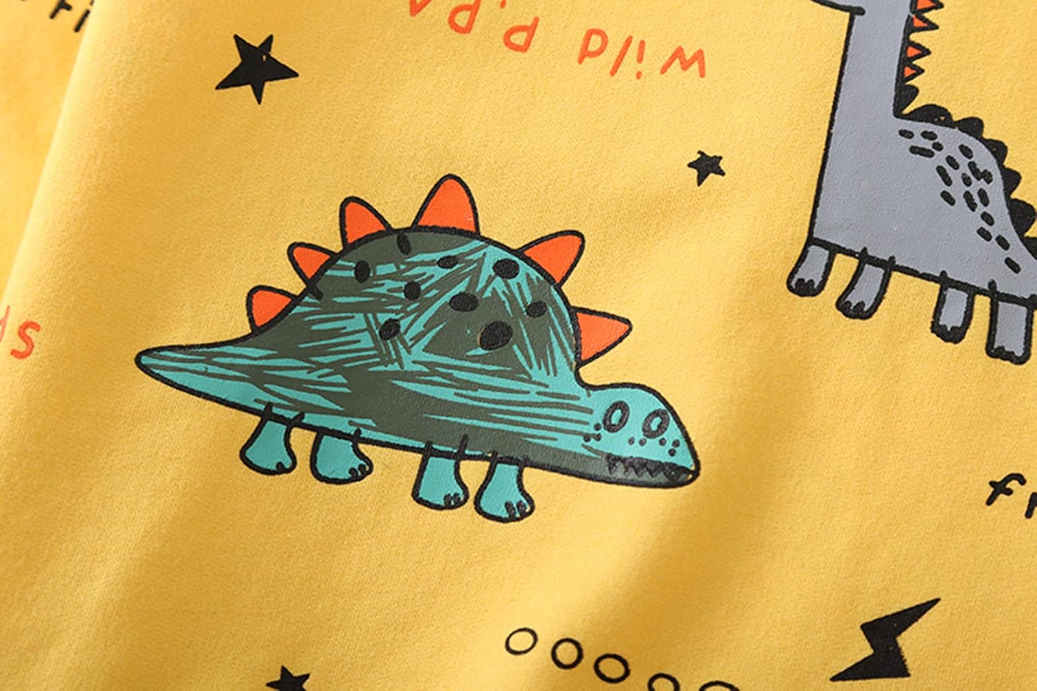 Conjunto para Niños: Conjunto de Ropa con Estampado de Dinosaurio