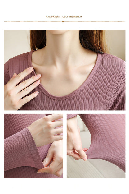 CONJUNTO TÉRMICO CÁLIDO - ROPA TÉRMICA MOLDEADORA PARA MUJERES