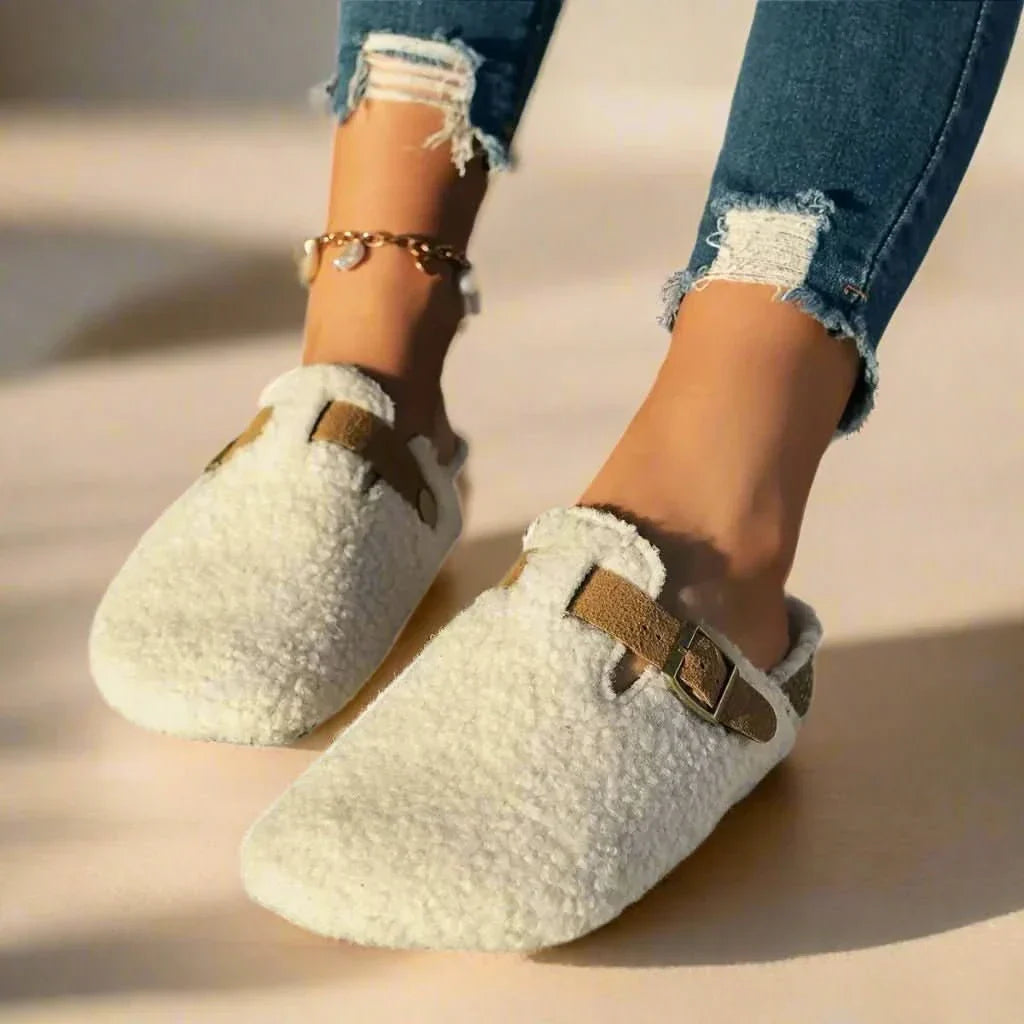 CONTRORTLUXE – Zapatos de lana de oveja lujosos para la máxima comodidad invernal