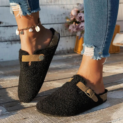CONTRORTLUXE – Zapatos de lana de oveja lujosos para la máxima comodidad invernal