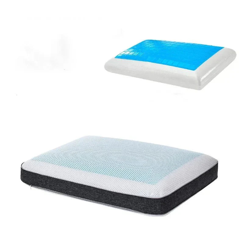 COOLREST – Almohada de Gel Refrigerante Ergonómica para un Sueño Reparador