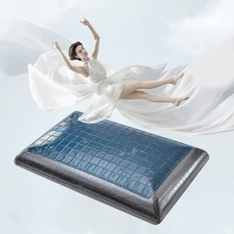 COOLREST – Almohada de Gel Refrigerante Ergonómica para un Sueño Reparador
