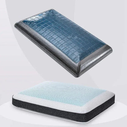 COOLREST – Almohada de Gel Refrigerante Ergonómica para un Sueño Reparador