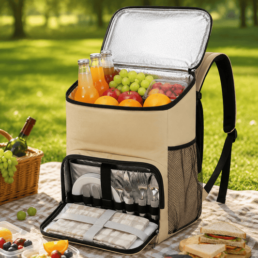 COOLVOYAGE – Mochila Enfriadora Aislada para Comida y Bebidas Frescas