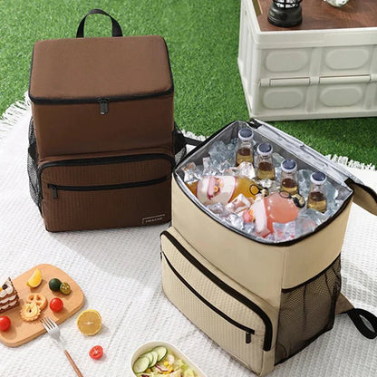 COOLVOYAGE – Mochila Enfriadora Aislada para Comida y Bebidas Frescas