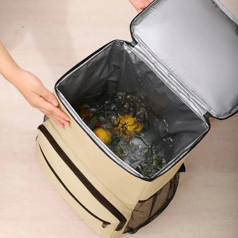 COOLVOYAGE – Mochila Enfriadora Aislada para Comida y Bebidas Frescas