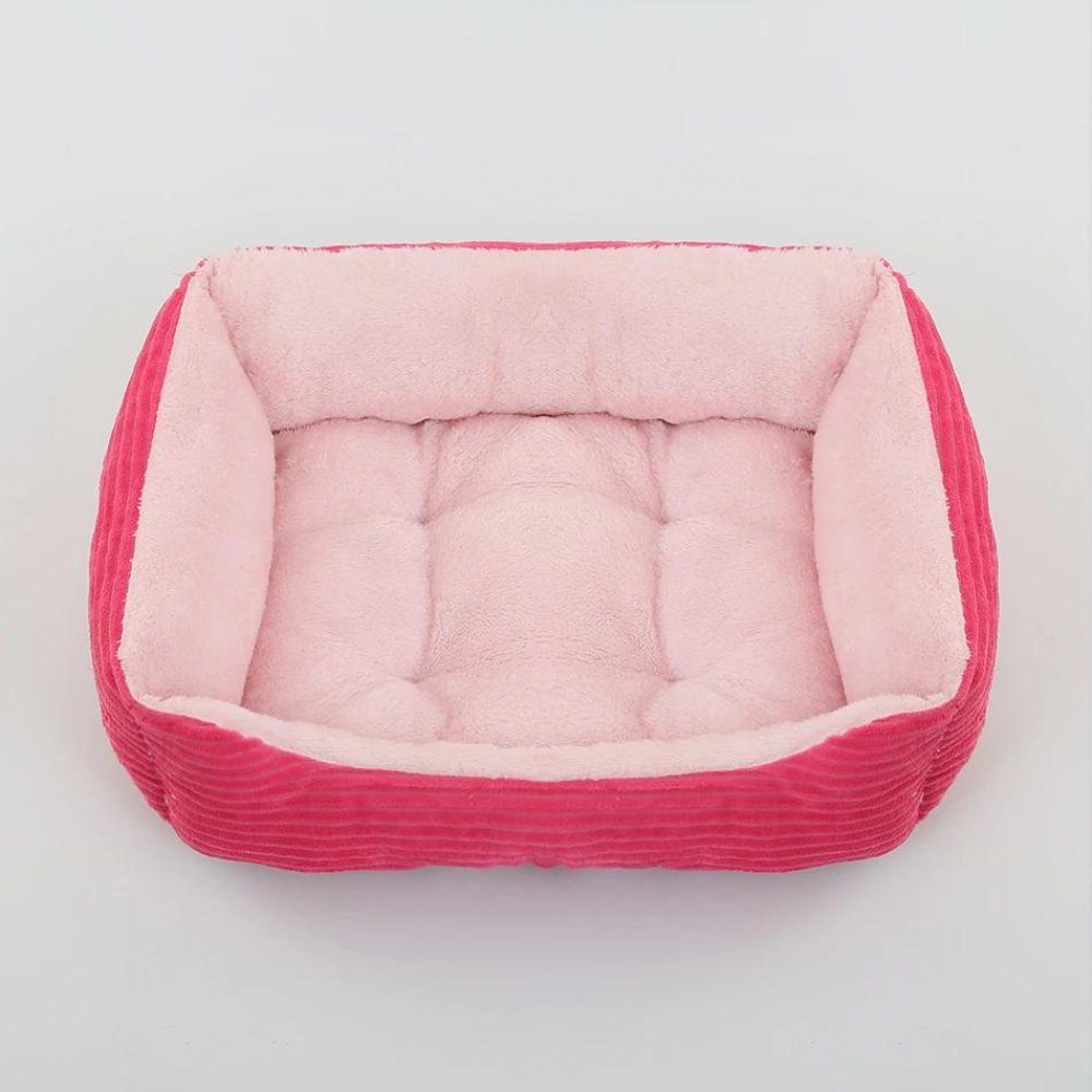 CozyHaven • Cama de Perro de Felpa