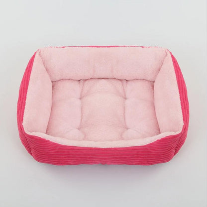 CozyHaven • Cama de Perro de Felpa