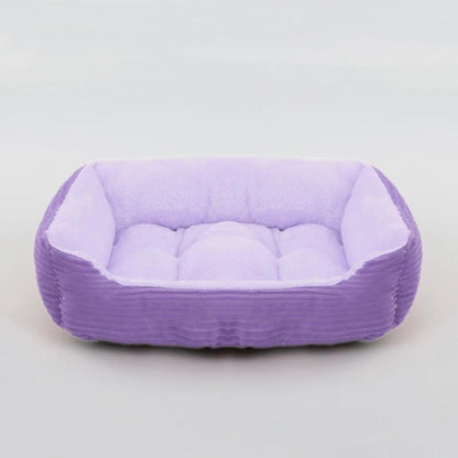CozyHaven • Cama de Perro de Felpa