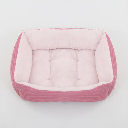 CozyHaven • Cama de Perro de Felpa