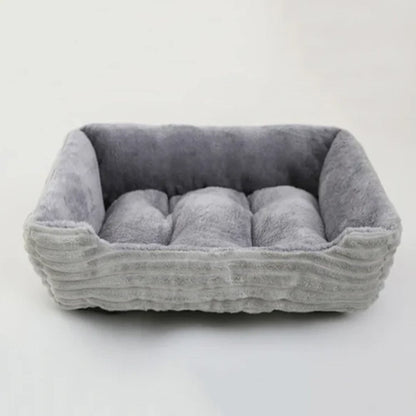 CozyHaven • Cama de Perro de Felpa
