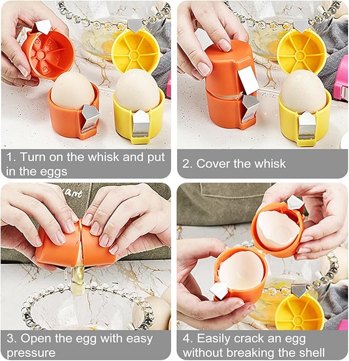 CrackEase™ – El Perfecto Rompehuevos
