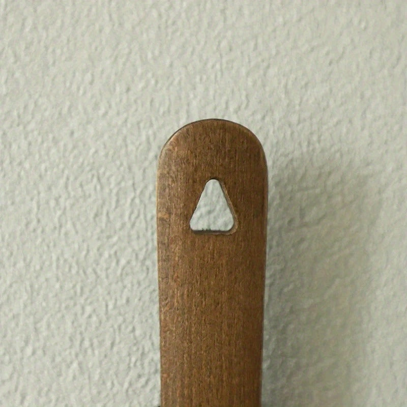 Cucharón de Madera con Soporte Magnético para Pared