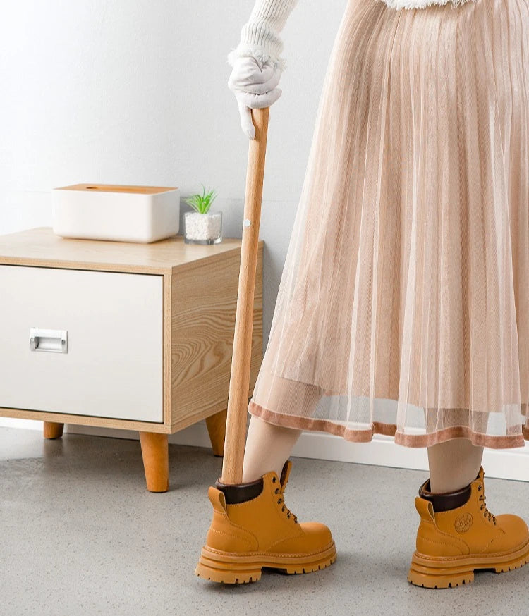 Cucharón de Madera con Soporte Magnético para Pared