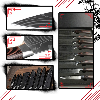 Cuchillos Japoneses de la Serie Pakkawood