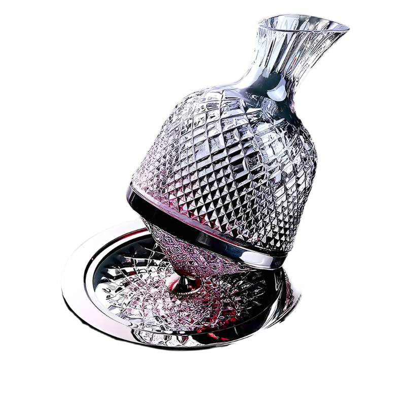Decantador de Cristal Rotatorio de Alto Nivel