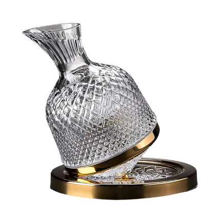 Decantador de Cristal Rotatorio de Alto Nivel