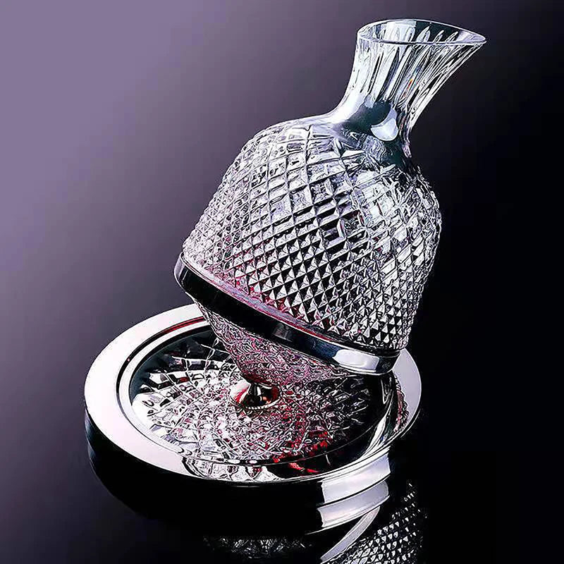 Decantador de Cristal Rotatorio de Alto Nivel