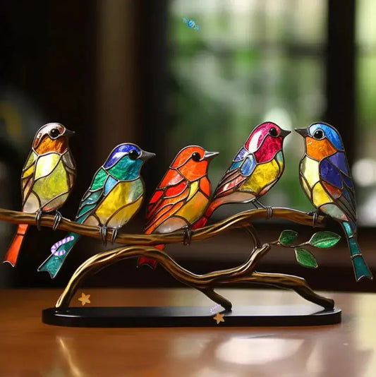 Decoración de Pájaro para Ventana