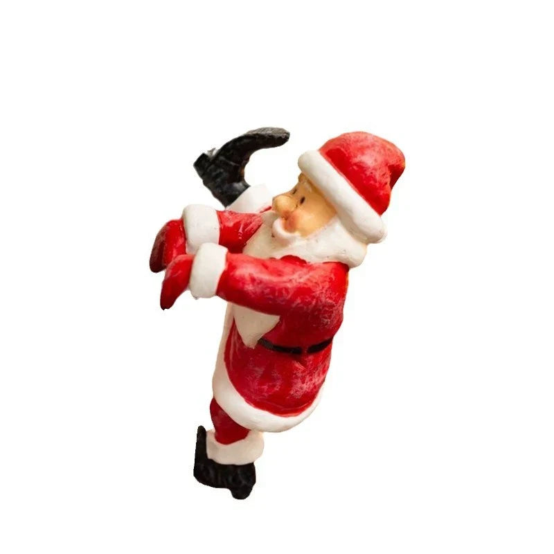 Decoración para plantas con figura de muñeco de nieve de estilo festivo