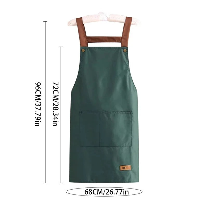 Delantal impermeable y antimanchas