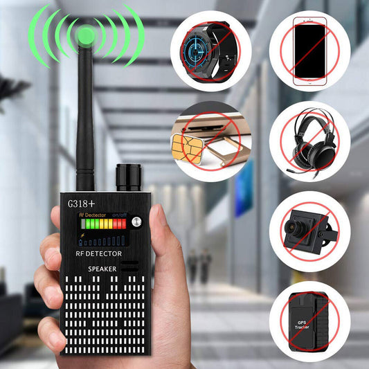 Detector de Cámara Oculta y GPS para Protección de la Privacidad Personal