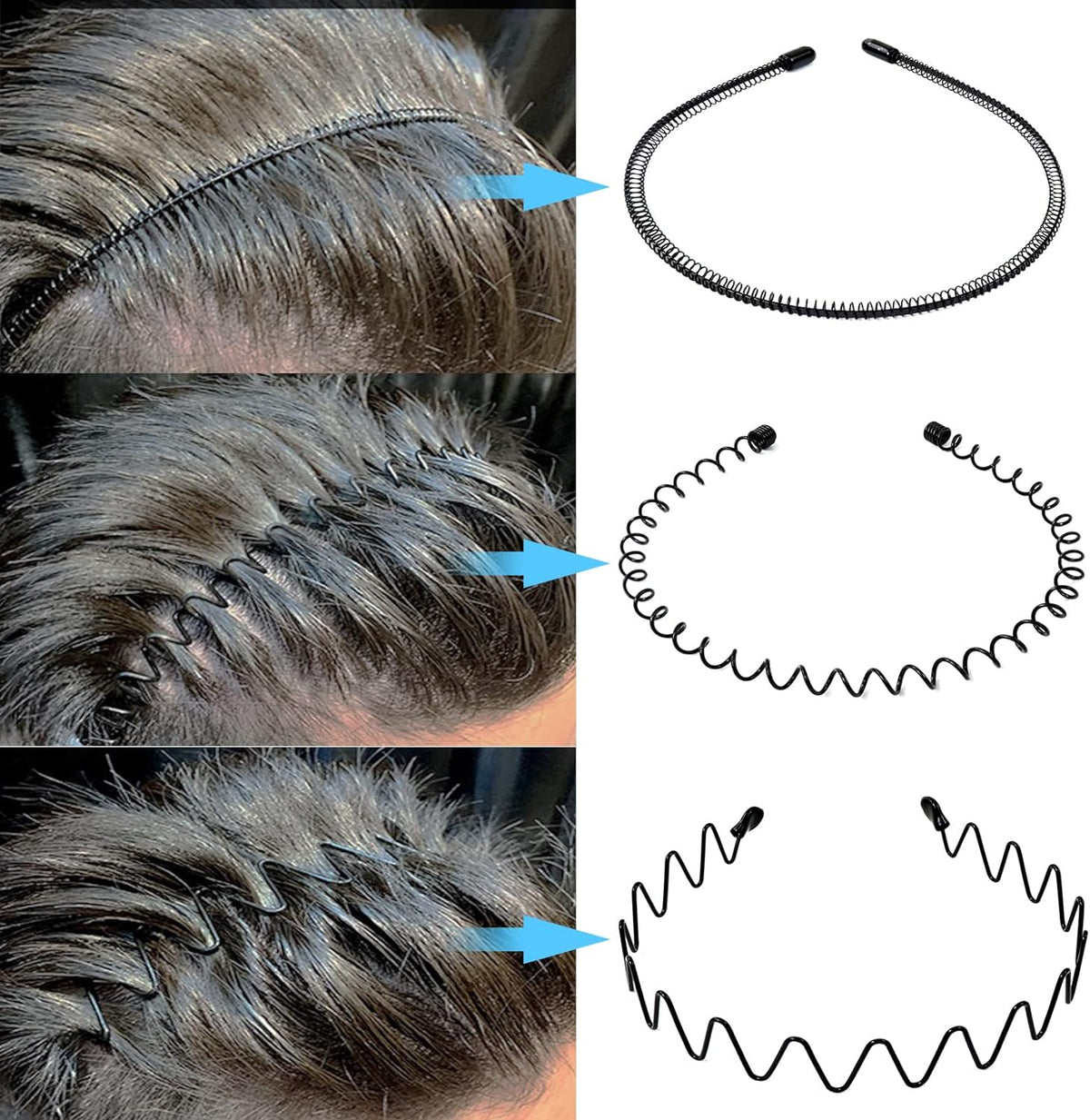 Diadema para hombre