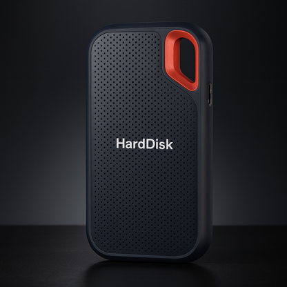 Disco duro SSD externo portátil de alta velocidad para transferencia de datos y almacenamiento resistente a golpes
