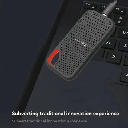 Disco duro SSD externo portátil de alta velocidad para transferencia de datos y almacenamiento resistente a golpes