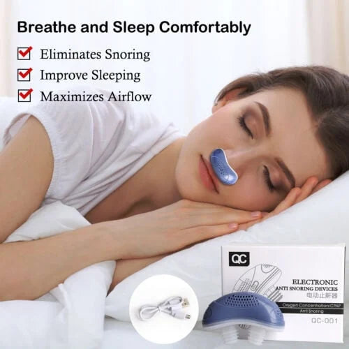 Dispositivo Anti-Ronquidos Micro-CPAP Sin Máscara y Sin Insomnio