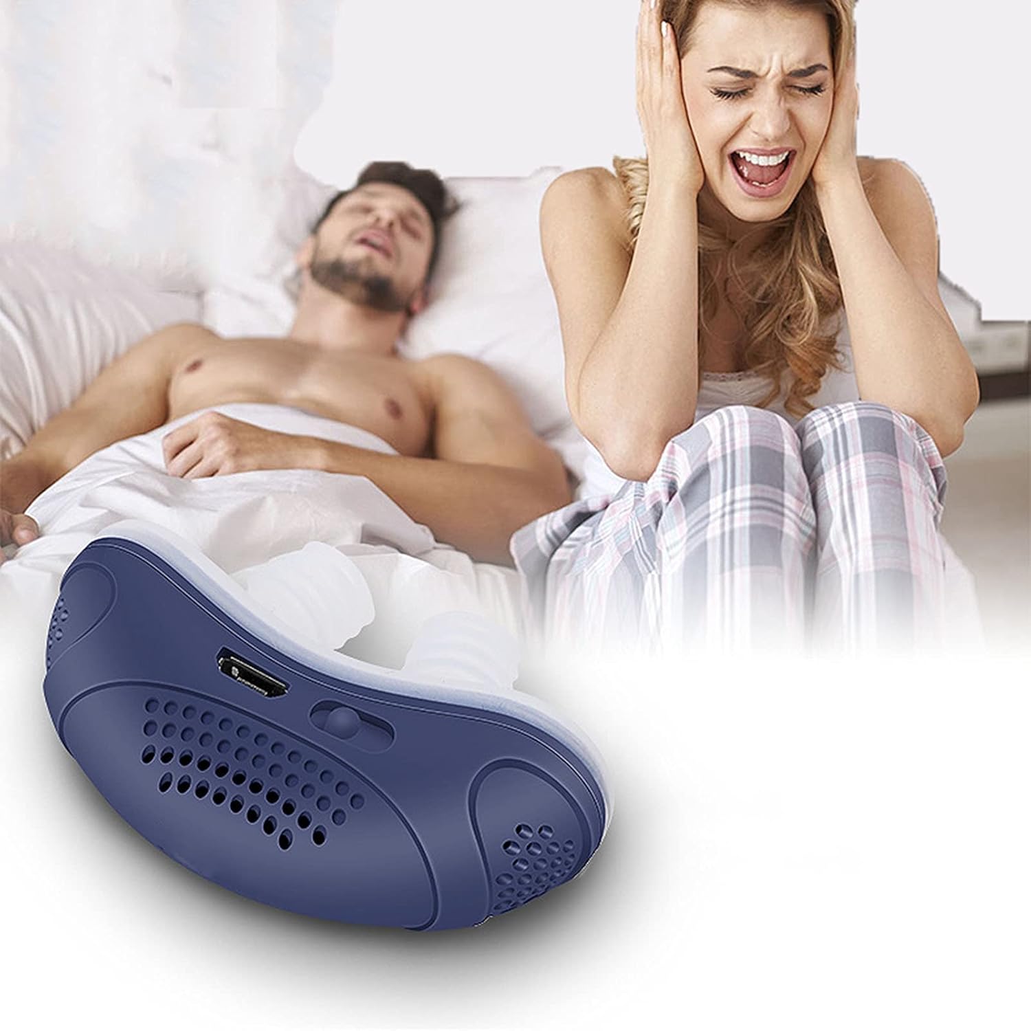 Dispositivo Anti-Ronquidos Micro-CPAP Sin Máscara y Sin Insomnio