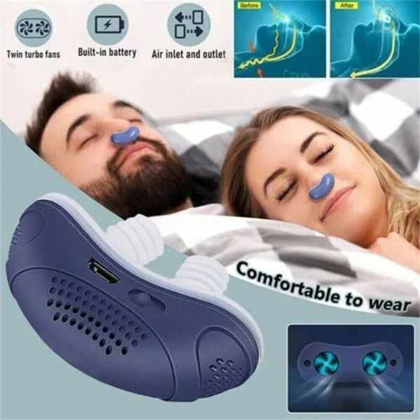 Dispositivo Anti-Ronquidos Micro-CPAP Sin Máscara y Sin Insomnio