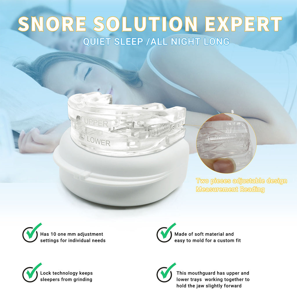 Dispositivo Antisnore SilentForm – Ajustable, Confort Optimizado, Solución Efectiva para el Sueño