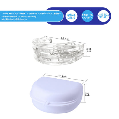 Dispositivo Antisnore SilentForm – Ajustable, Confort Optimizado, Solución Efectiva para el Sueño