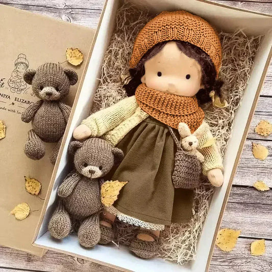 Doll Cuddly Dulce y Cómodo con Características Realistas