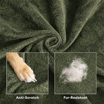 DREAMNEST – Cama para Perros en Forma de Donut Ortopédica hecha de Terciopelo Diamante para Máximo Confort