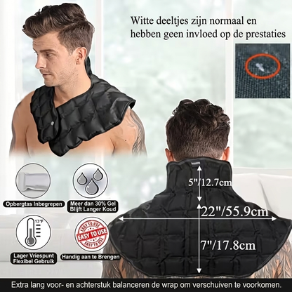 Envoltura de Gel Refrigerante para Hombros y Cuello