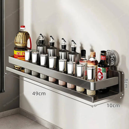 Especiero de pared con ventosas para cocina