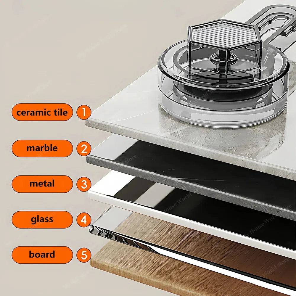 Especiero de pared con ventosas para cocina