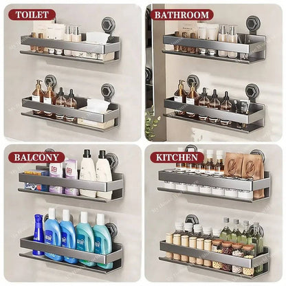 Especiero de pared con ventosas para cocina