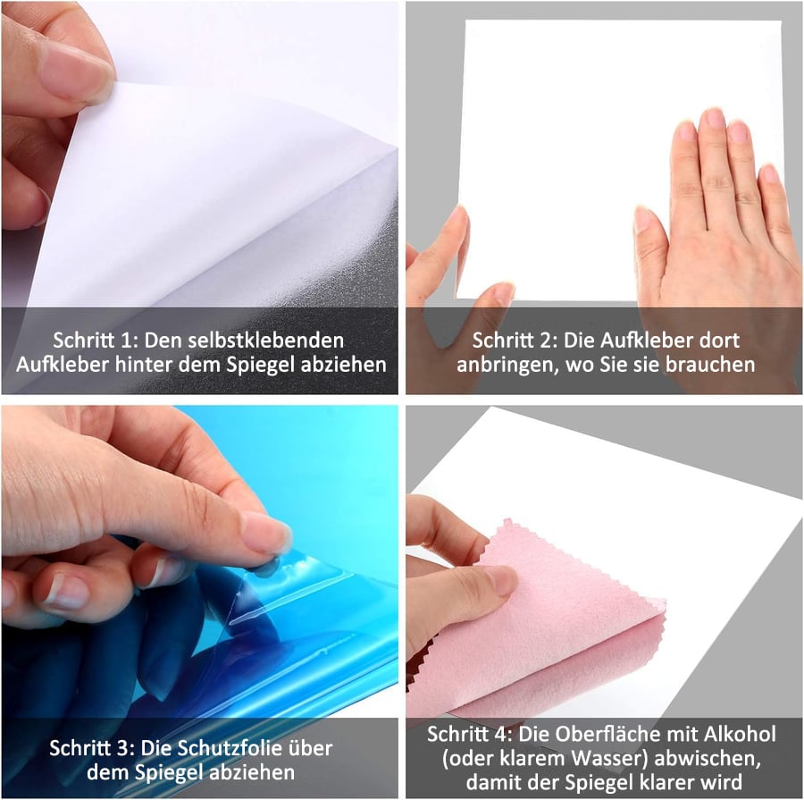 Espejo Ultra-Flexible - Seguro y a Prueba de Roturas