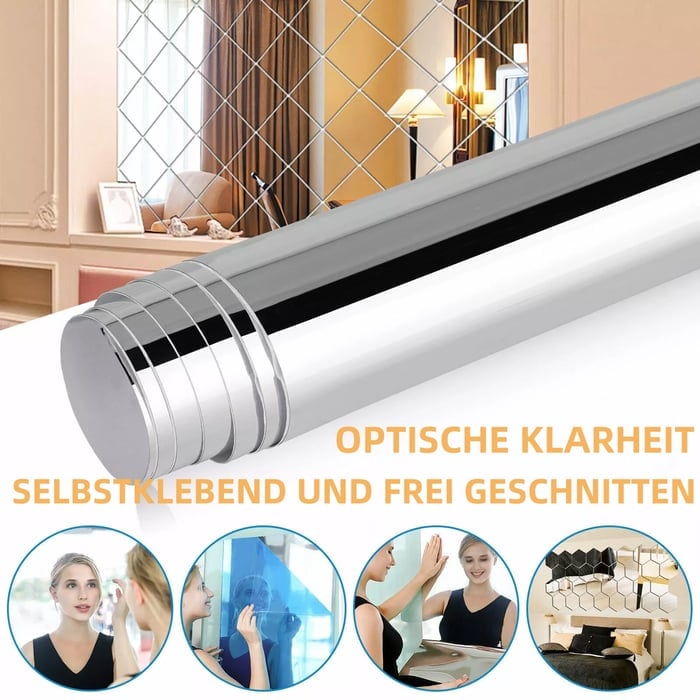 Espejo Ultra-Flexible - Seguro y a Prueba de Roturas