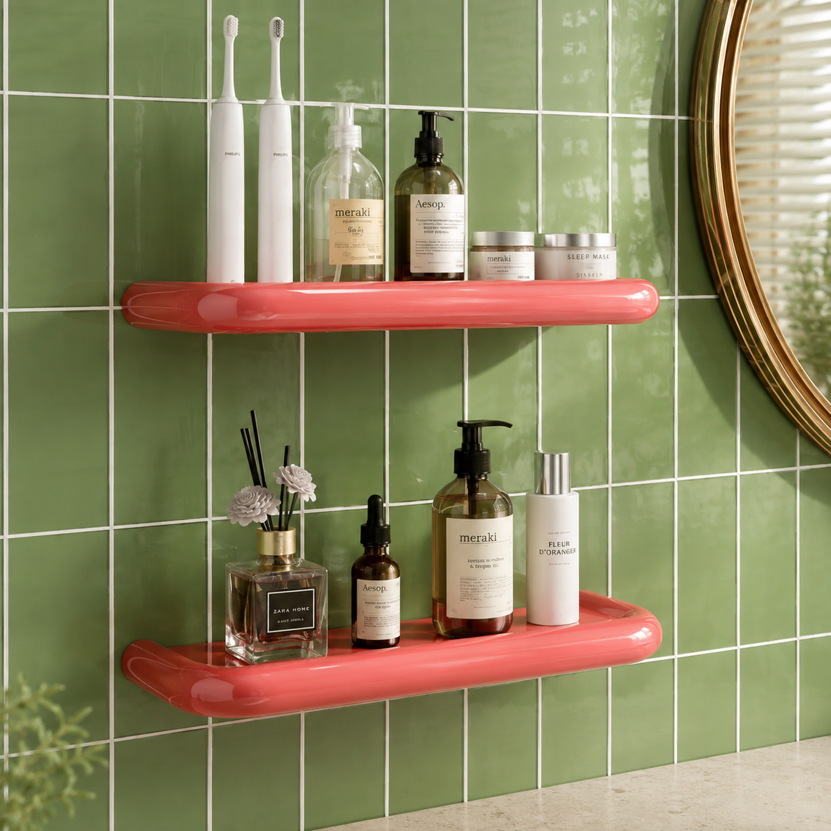 Estante de almacenamiento para baño