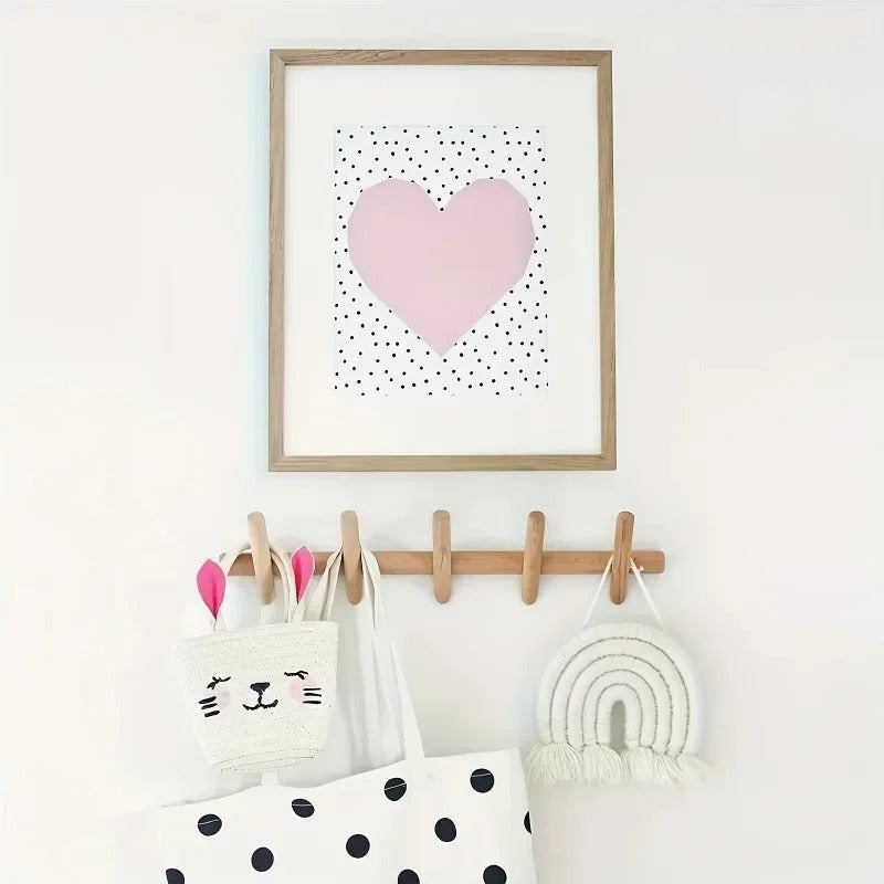 Estante de Pared Maeve | Organizador de Roble Sólido