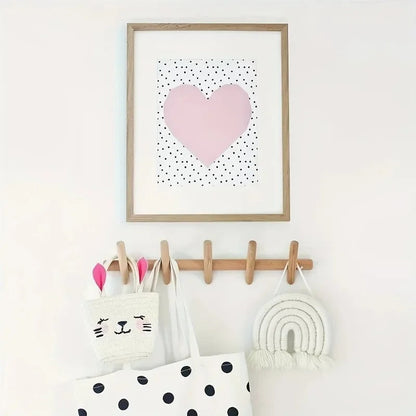 Estante de Pared Maeve | Organizador de Roble Sólido