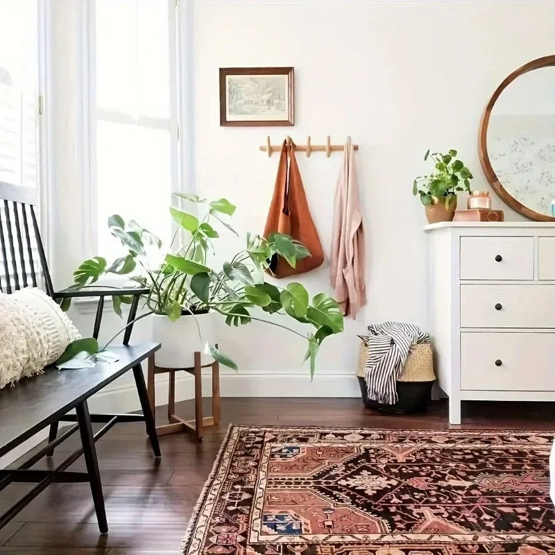 Estante de Pared Maeve | Organizador de Roble Sólido