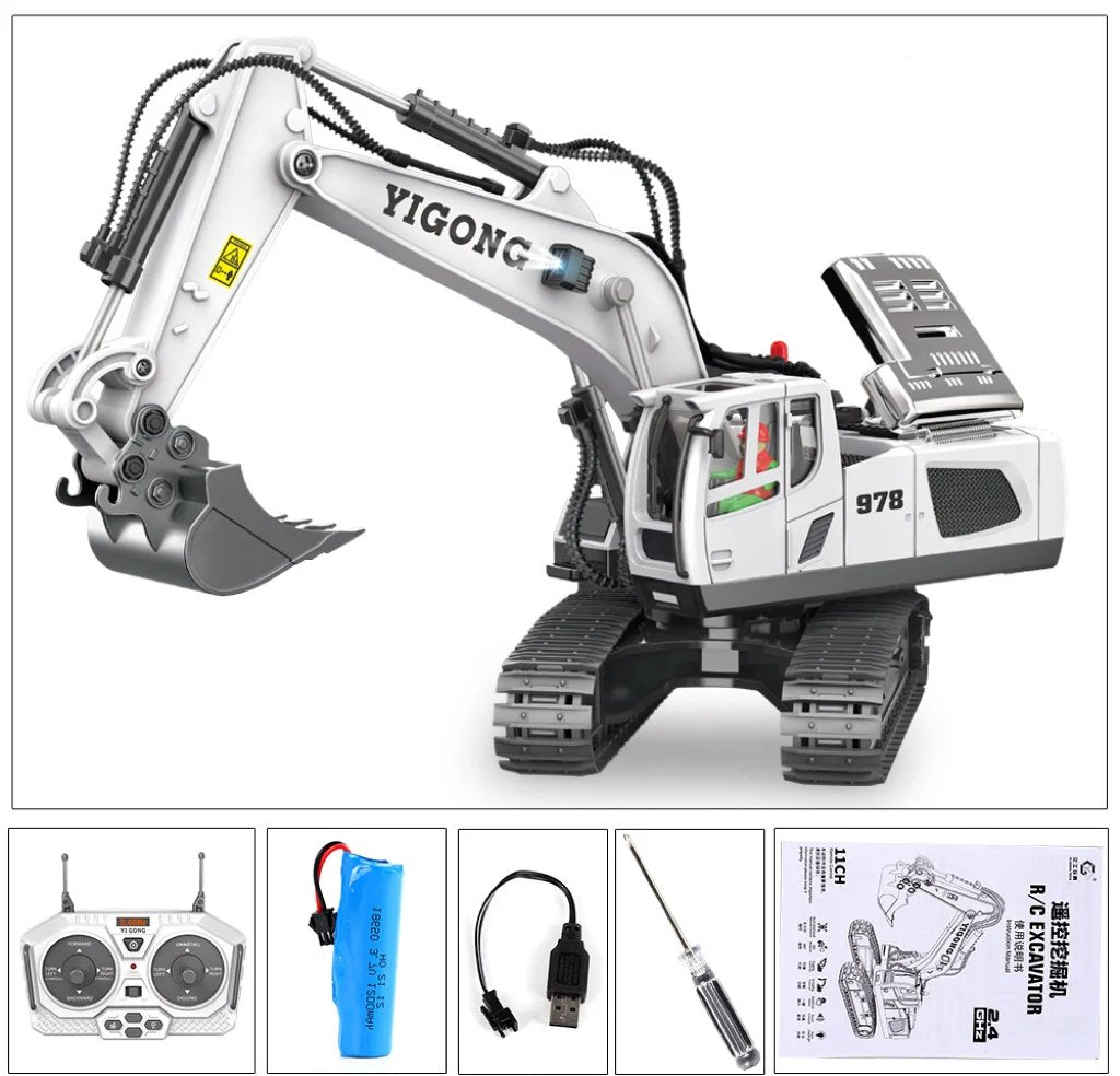 Excavadora Modelo G308H Escala 1:14 RTR